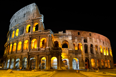 Colosseo vista notturna