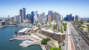 Panorama della città di Sydney